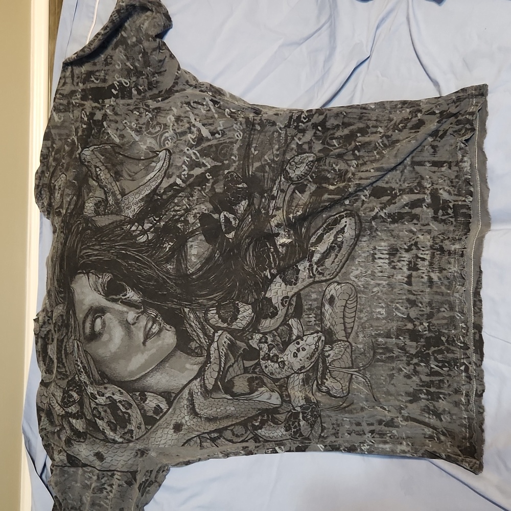 Grey Affliction T-shirt